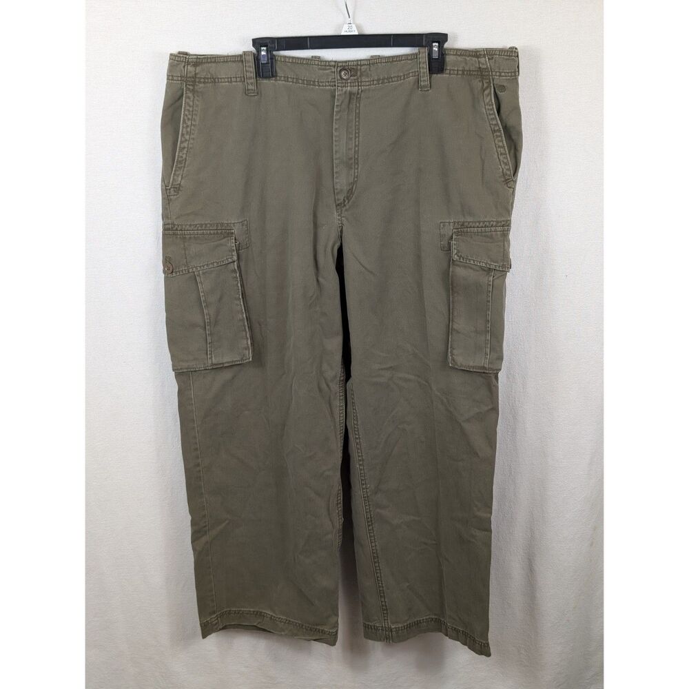 Y2K Timberland Outdoor Gear Cargo Pants Army Green Men's Size 42x30